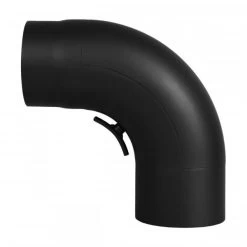 Fullformbogen 90° Mit Reinigungsverschluß - 130 Mm Ø