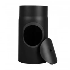 Verlängerungsrohr 250 Mm Lang Mit Reinigungsöffnung 120 Mm Ø