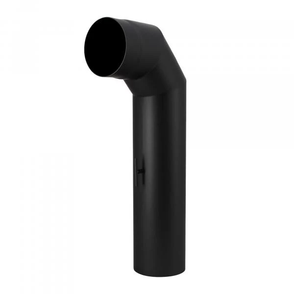 Rauchrohrset 90° Zweimal Abgewinkelt 150mm Ø Mit Kurzen Schenkel – Bild 2