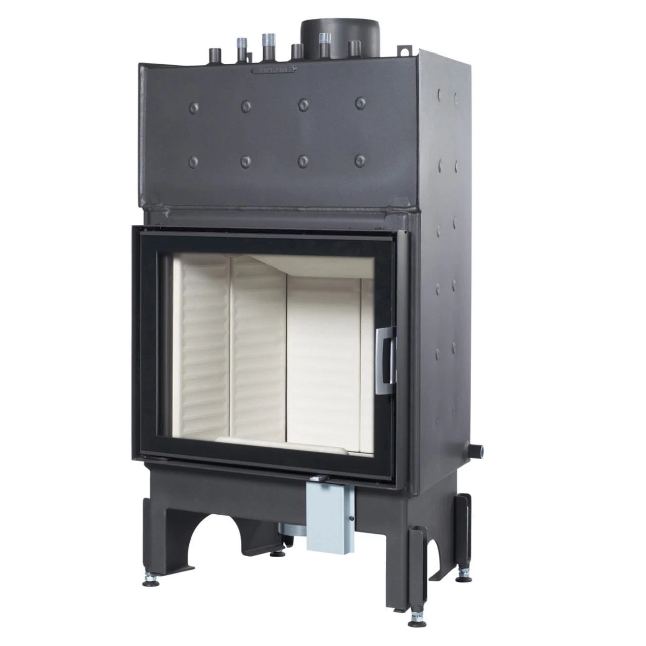 Wasser-Kamineinsatz 65x51K 12kW - 9kW Wasser - DIBt