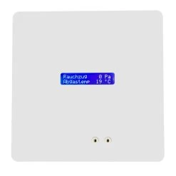 ZP4 Rauchzugwächter Unterputz Mit LC-Display HOME Design