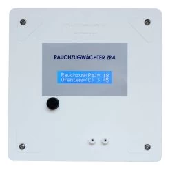 ZP4 Rauchzugwächter Aufputz Mit LC-Display