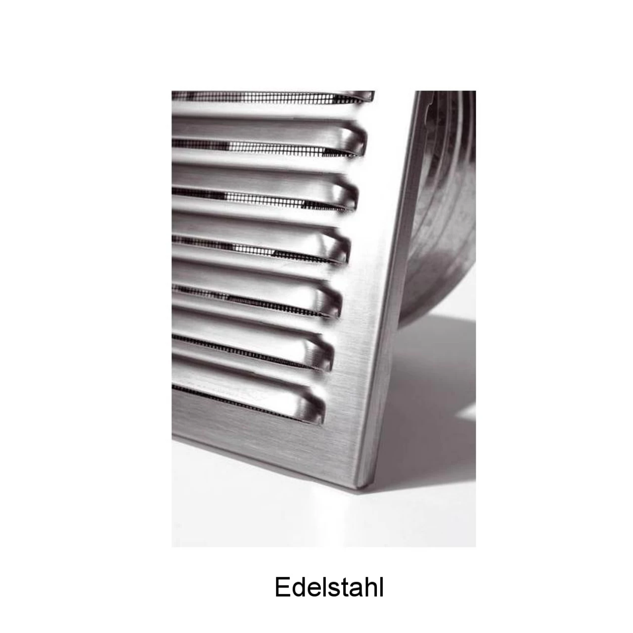 CB-Tec Außenluftgitter Mit Stutzen 23x23cm- Verschiedene Farben/Größen – Bild 2