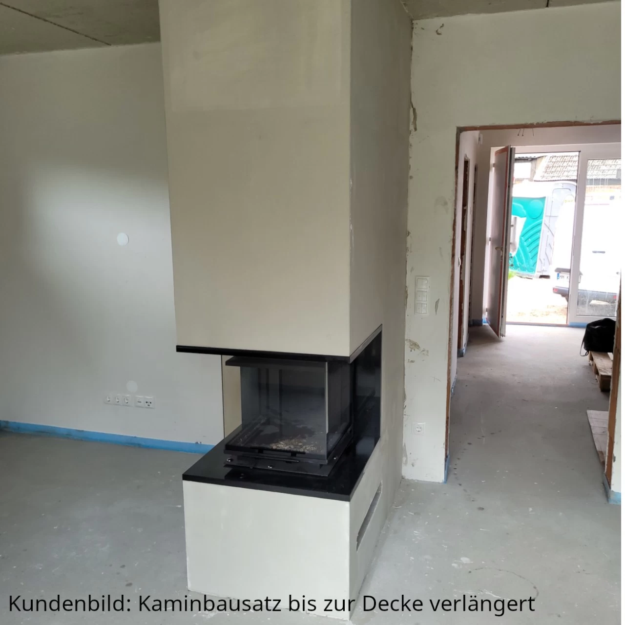 Smart 3PLH Kamineinsatz 7kW Dreiseitig Schwarz – Bild 16
