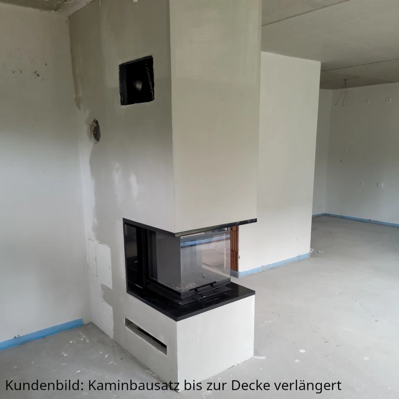 Smart 3PLH Kamineinsatz 7kW Dreiseitig Schwarz – Bild 17