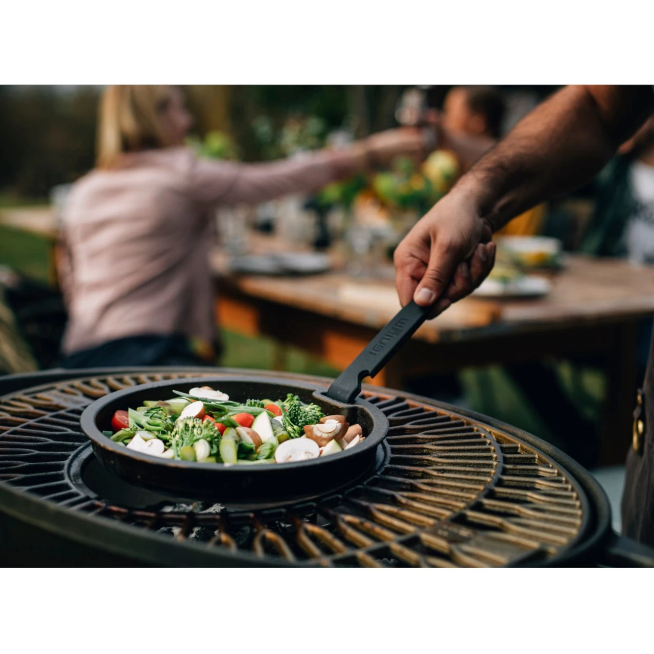 TARAN Gourmet Design Grill Und Feuerschale Aus Gusseisen – Bild 12