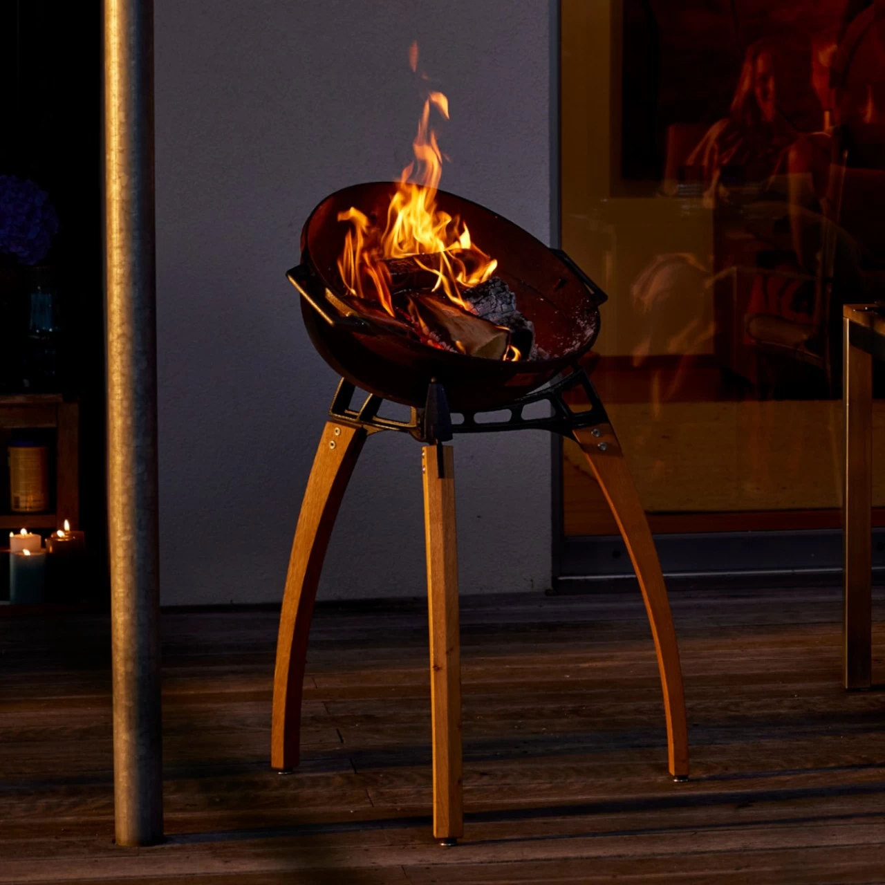 TARAN Pure Design Feuerschale Aus Gusseisen – Bild 2