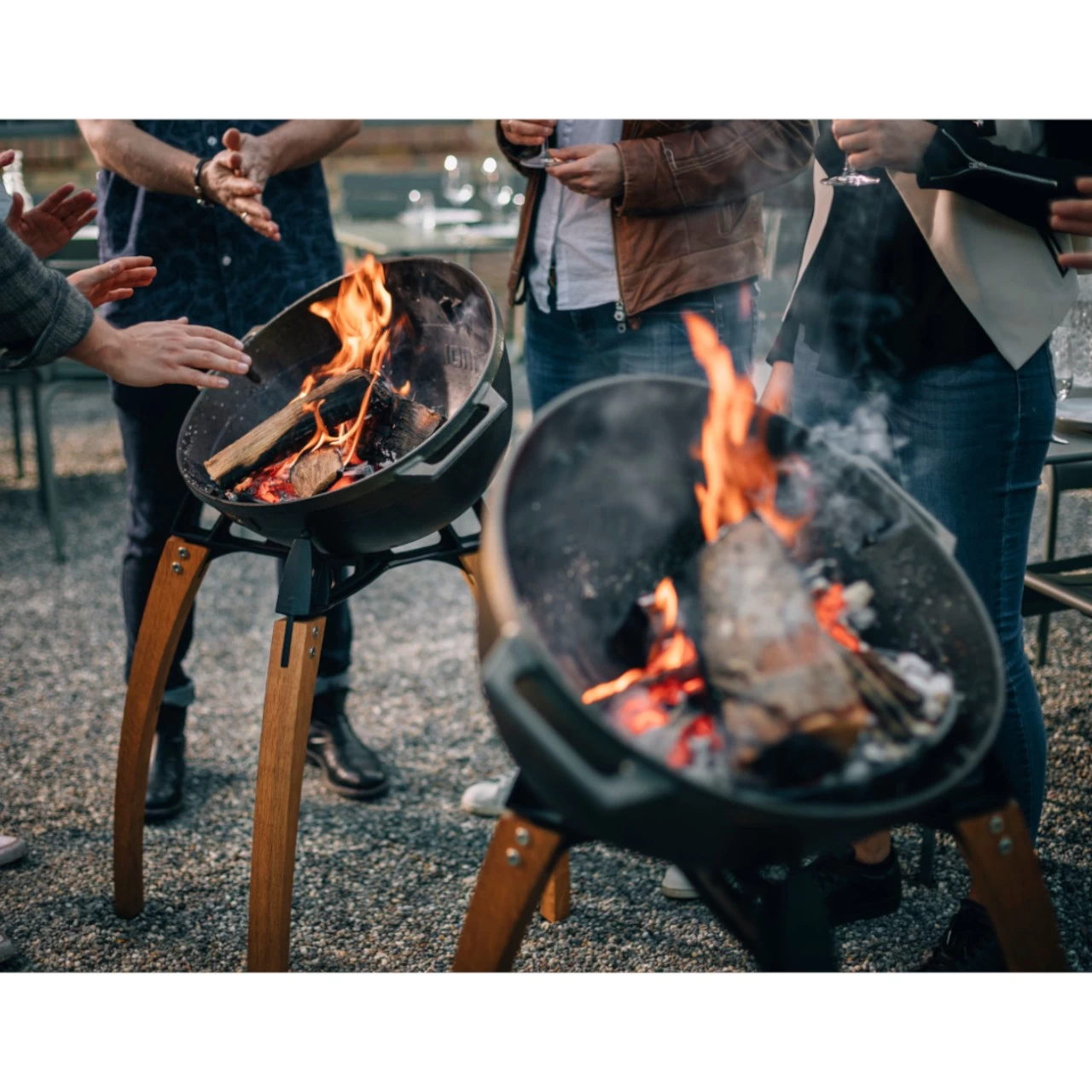 TARAN Pure Design Feuerschale Aus Gusseisen – Bild 4