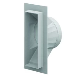 CB Schornstein Anschlussstutzen – Für Separaten Schacht Eckig Auf Rund