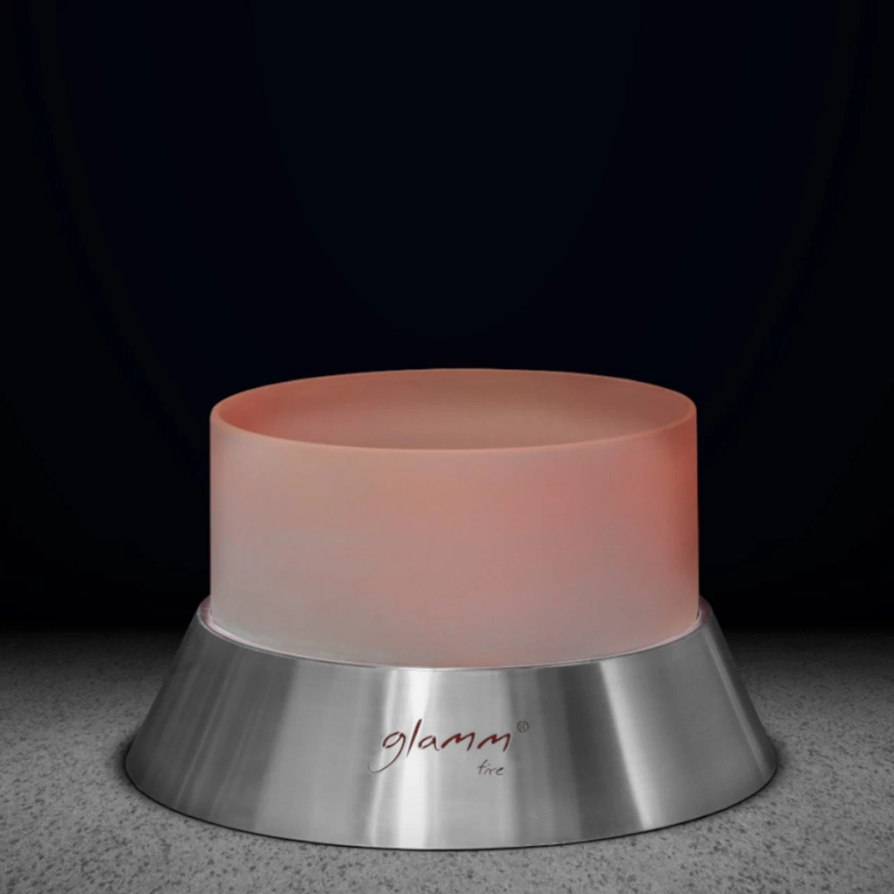 Alba Small Gaskamin Quarzglas Feuerschale Gartenkamin – Bild 6