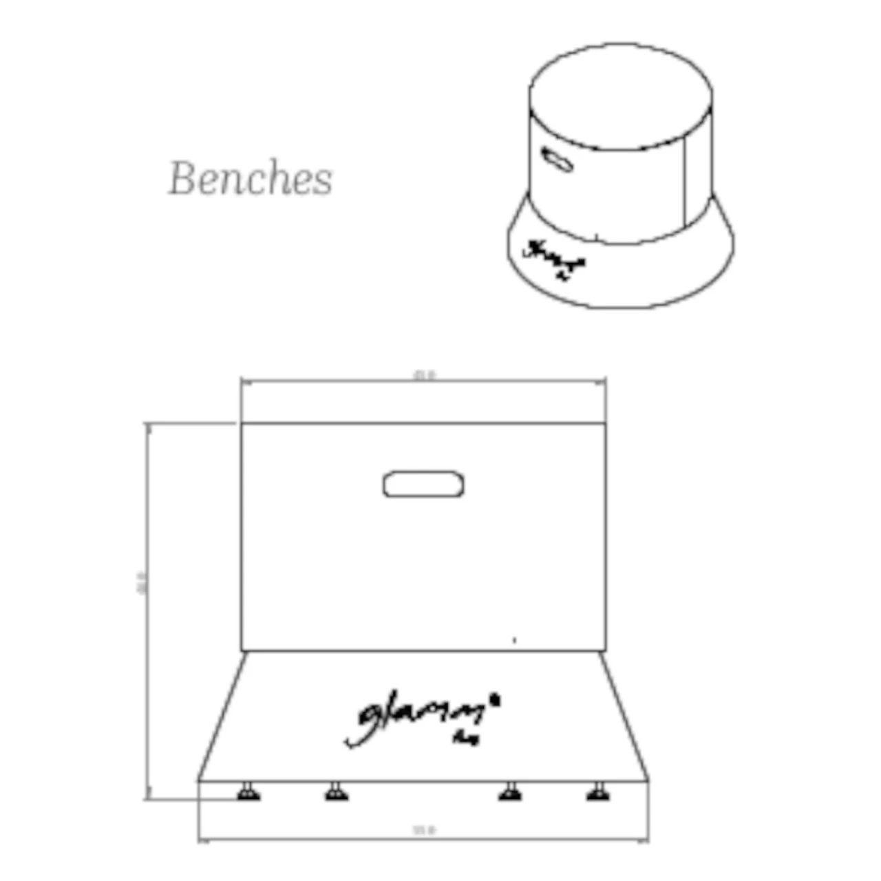 Alba Small Gaskamin Quarzglas Feuerschale Gartenkamin – Bild 14