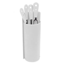 Alery Designer Kaminbesteckset Weiß