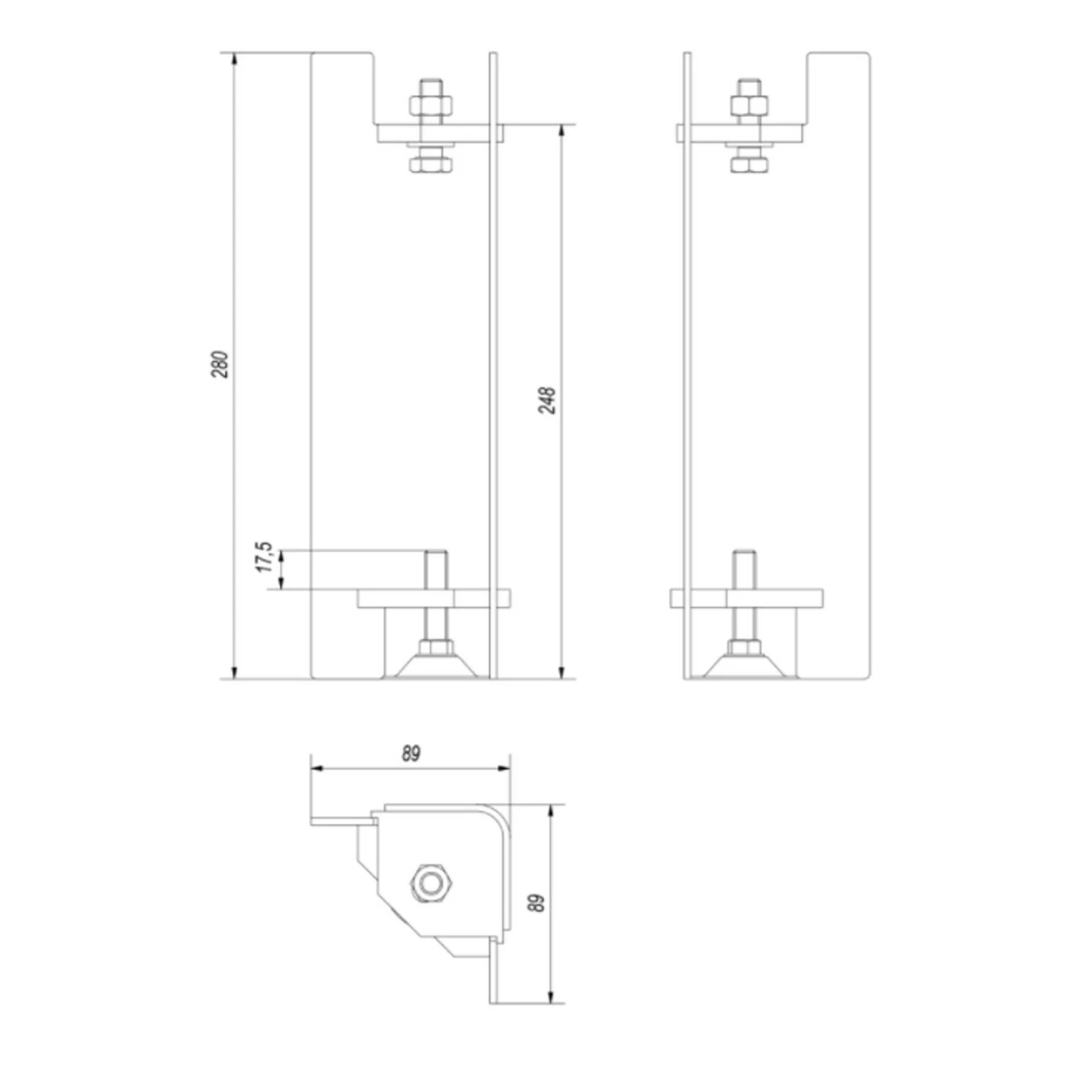 Maja Gusseiserner Eckkamineinsatz Links 8kW Steglos – Bild 7