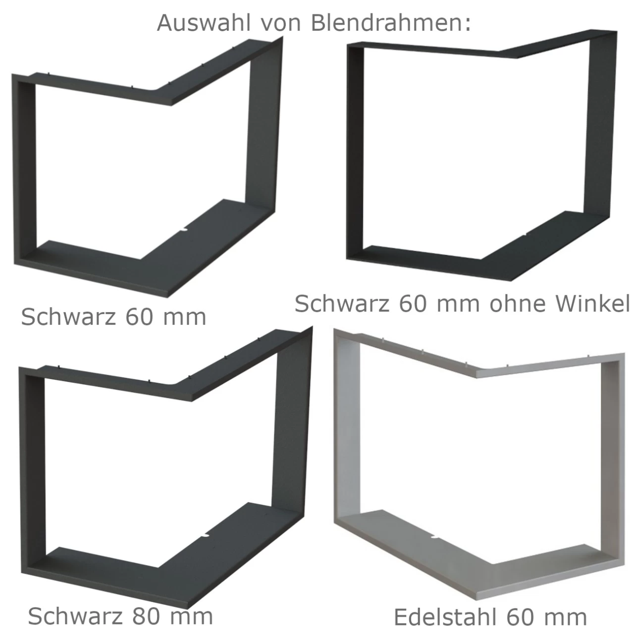 Feel 6CP Eckkamineinsatz Rechts 5kW Für Niedrigenergiehäuser – Bild 7