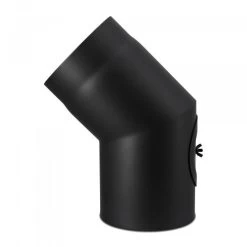 Bogen 45° Mit Reinigungsverschluß Einmal Abgewinkelt 200 Mm Ø