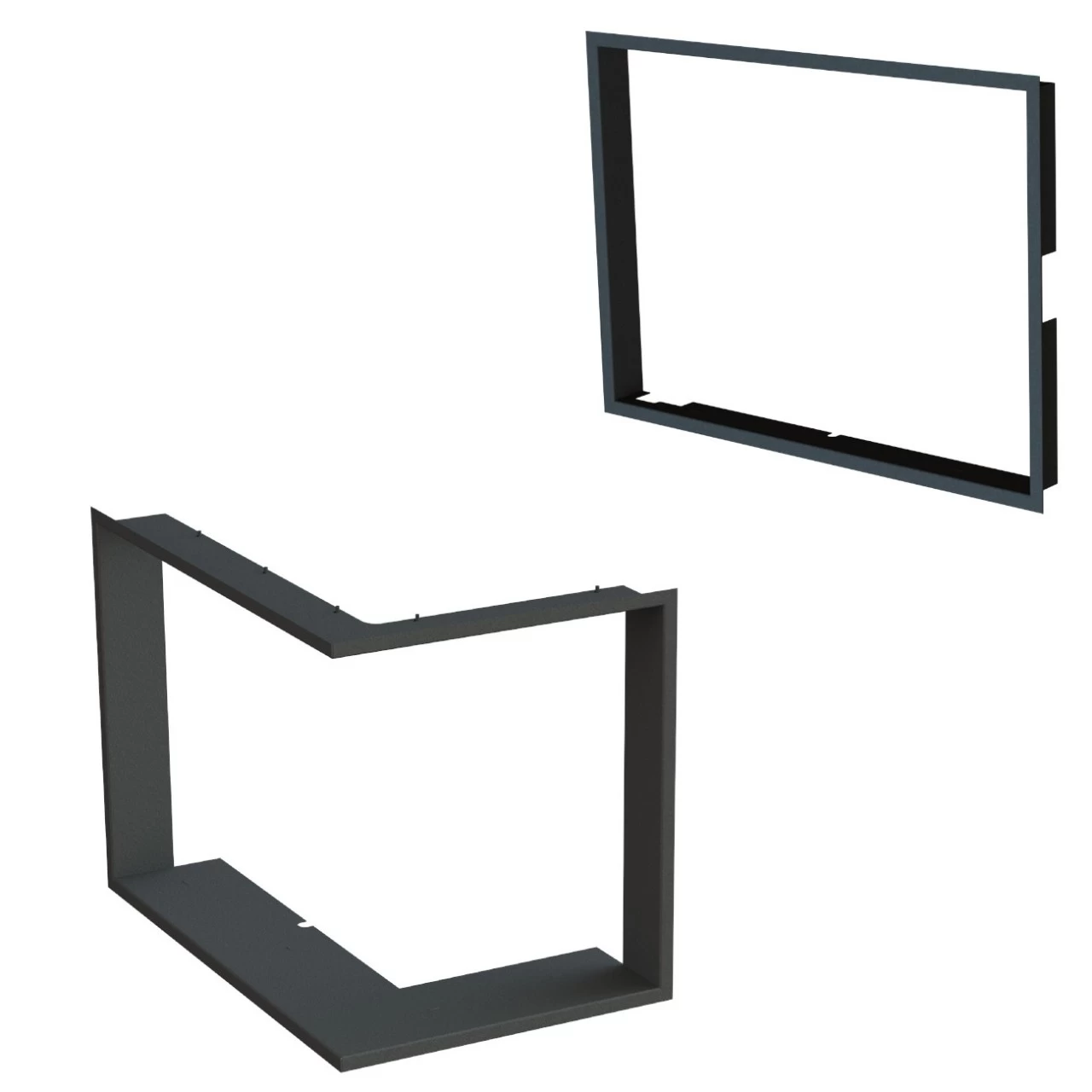 Twin 7CLCL Tunnel-Eckkamineinsatz Linkverglast 7kW – Bild 9