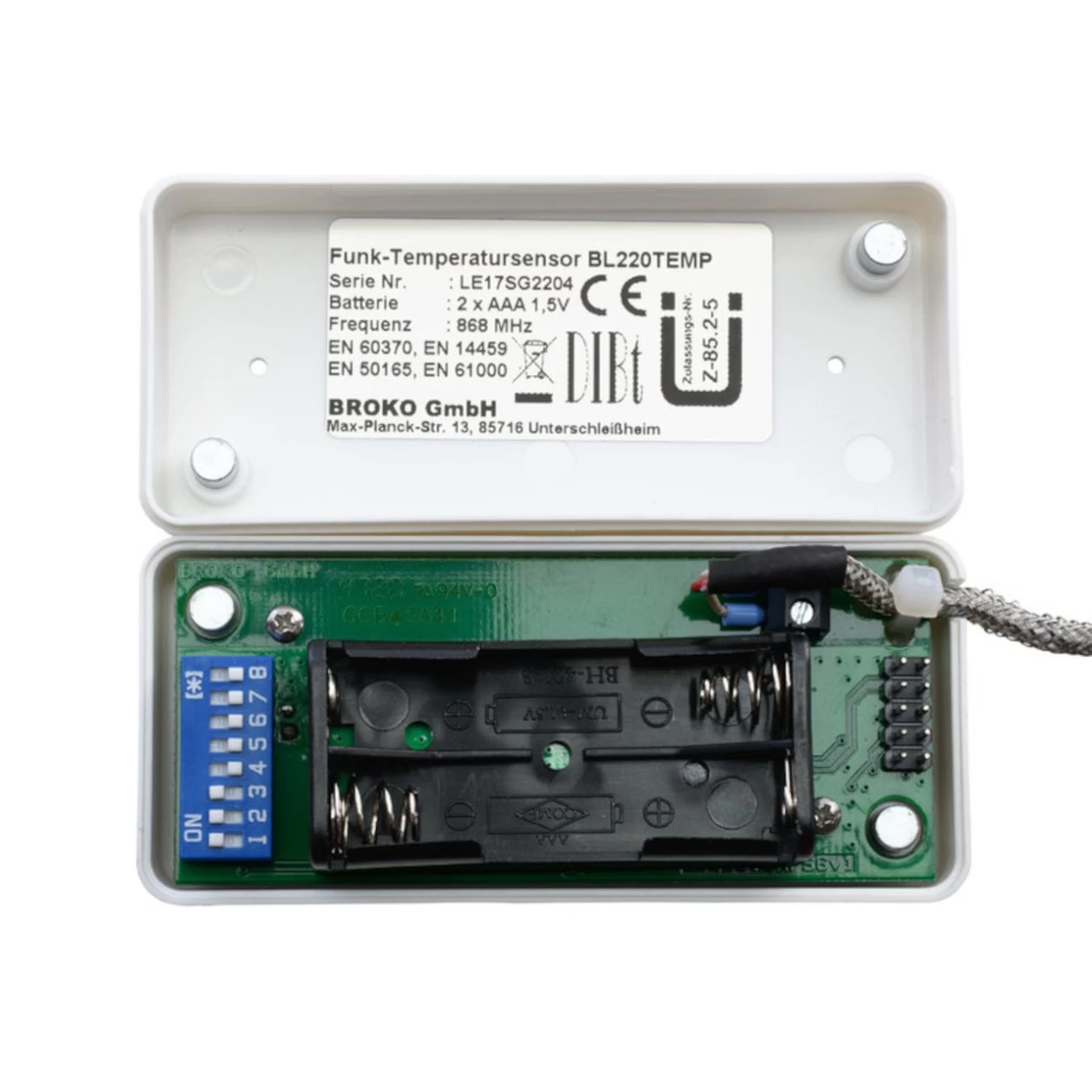 Funk-Temperatursensor Broko BL 220 TEMP – Bild 3