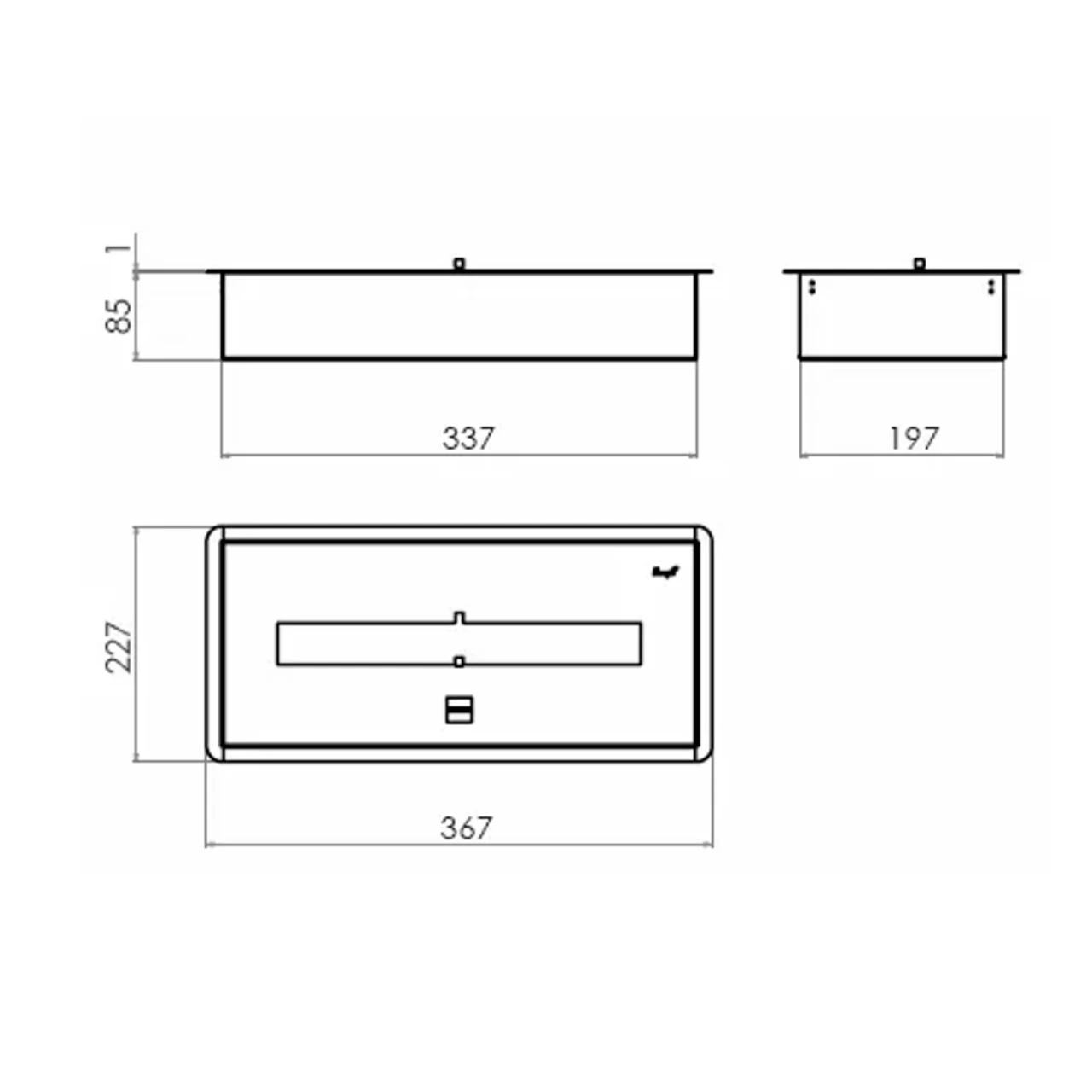 Keramischer Bioethanol Brenner II Mit Optionalem Glas - TÜV – Bild 2