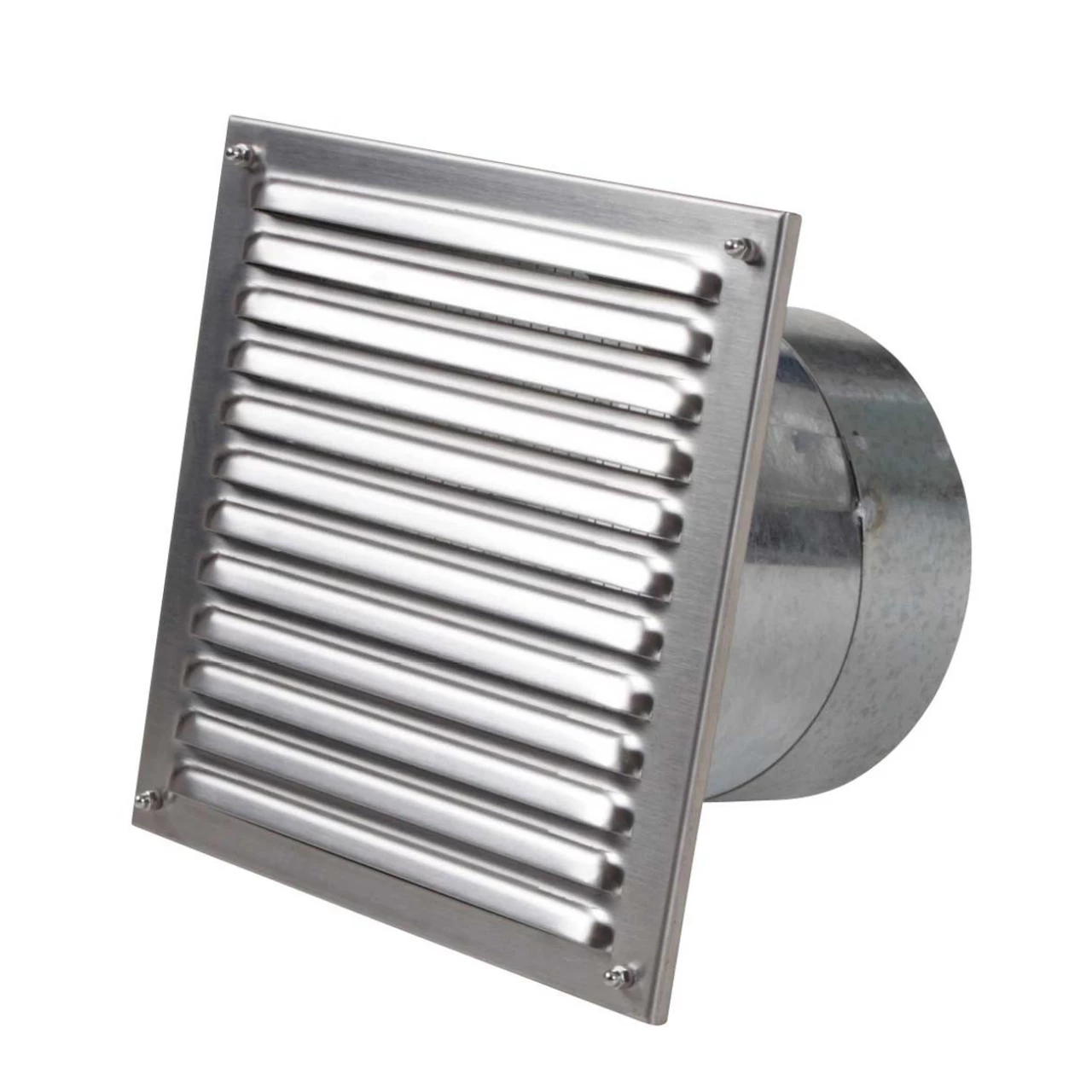 CB-Tec Außenluftgitter Mit Stutzen 23x23cm- Verschiedene Farben/Größen