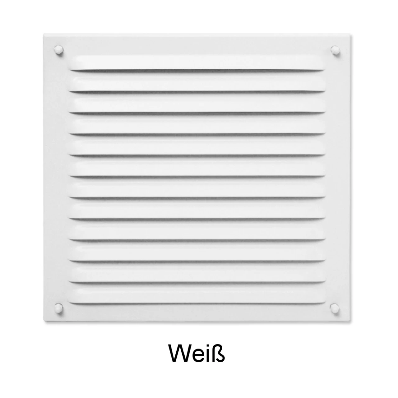 CB-Tec Außenluftgitter Mit Stutzen 23x23cm- Verschiedene Farben/Größen – Bild 4