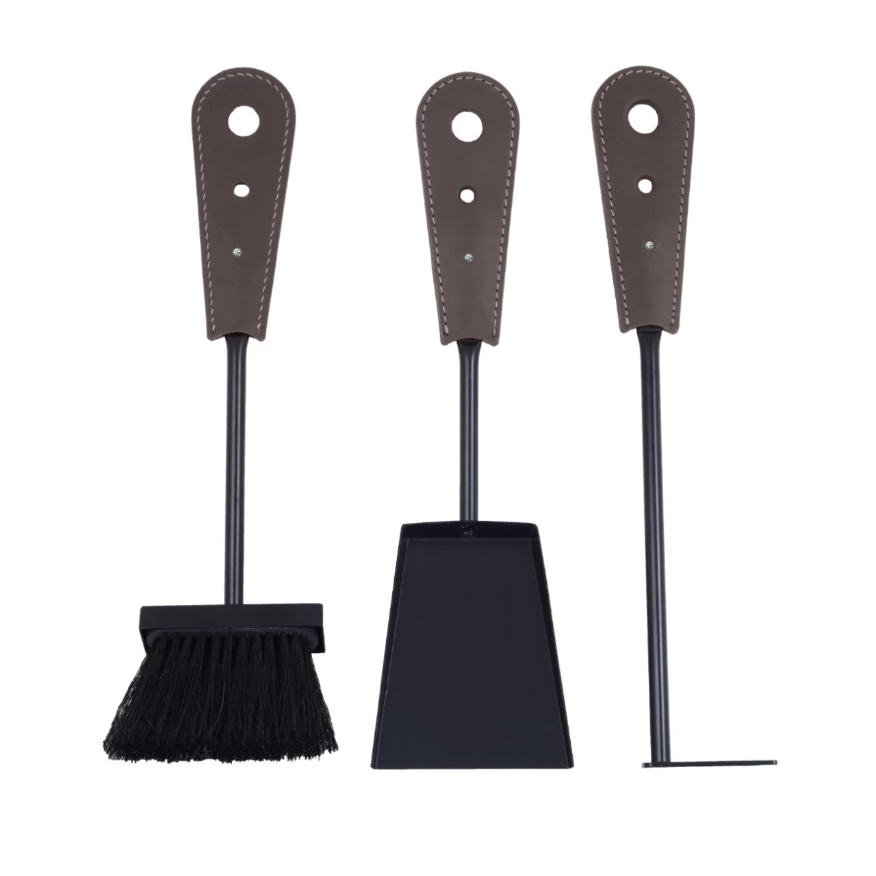 Ambly Designer Kaminbesteckset Dunkelbraun – Bild 3