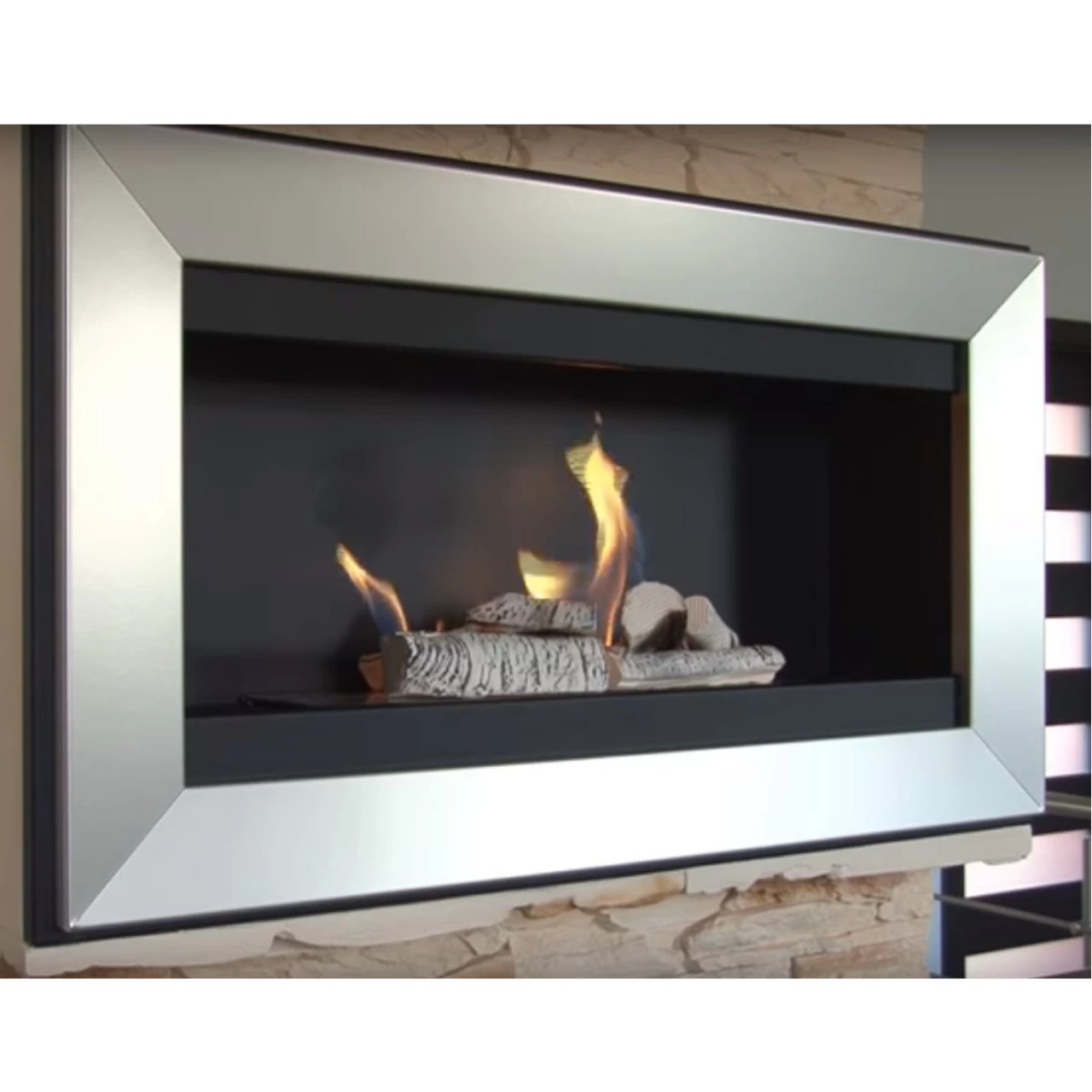 Keramik Holzstücke Für Biokamine 5 Teilig - Birke – Bild 5