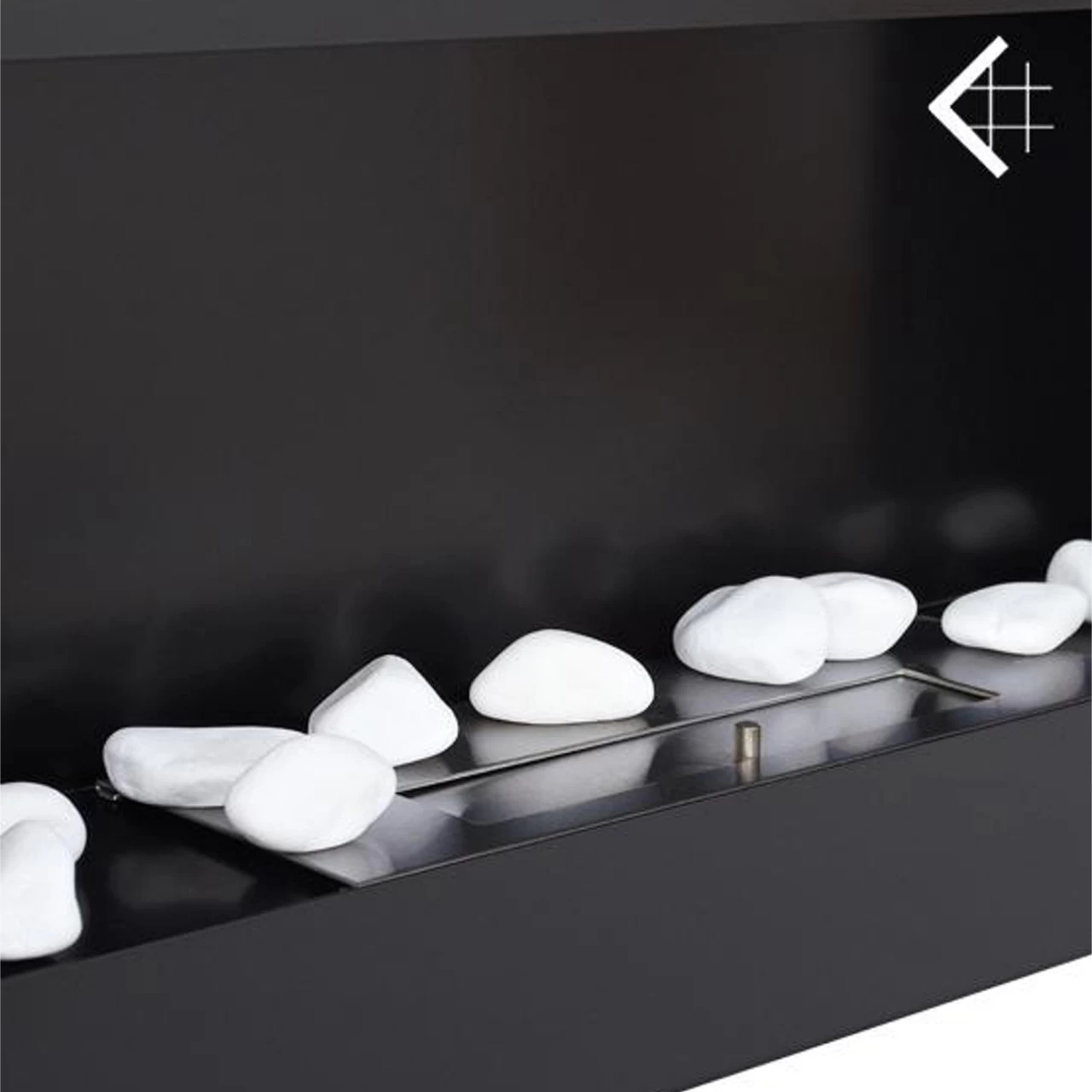 Dekorative Weiße Steine Für Biokamine 1 Kg – Bild 2