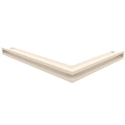 Eckluftleiste LUFT Links 77x55 Cm Creme