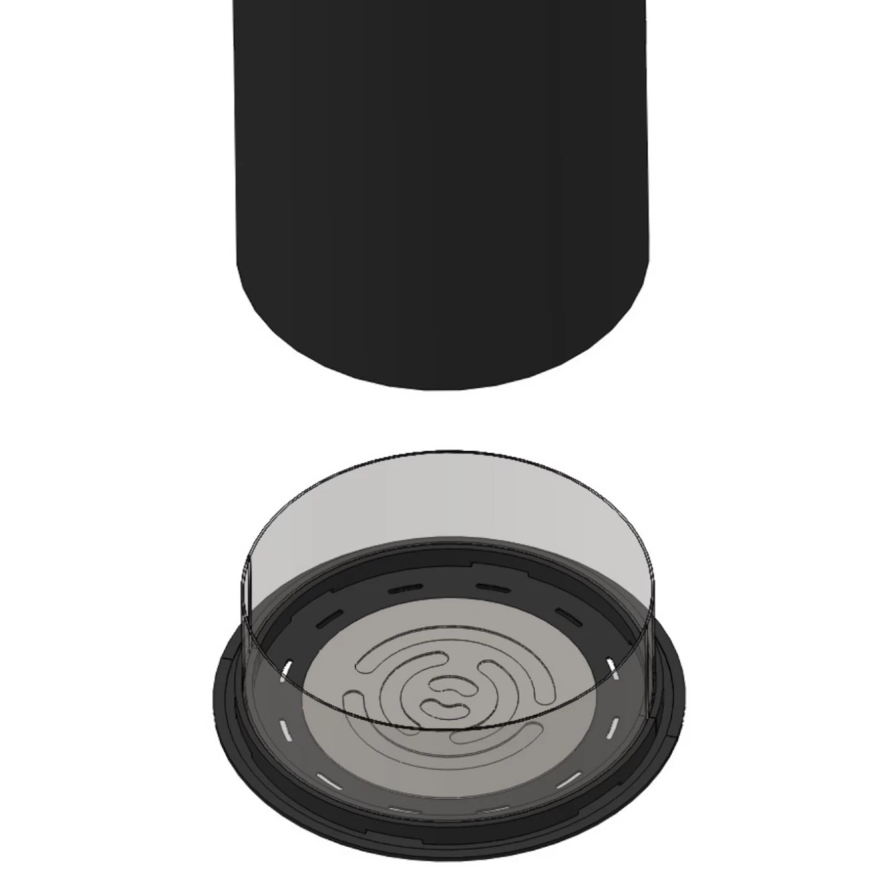 Inround Designer Ethanolkamin Zur Deckenmontage – Bild 13