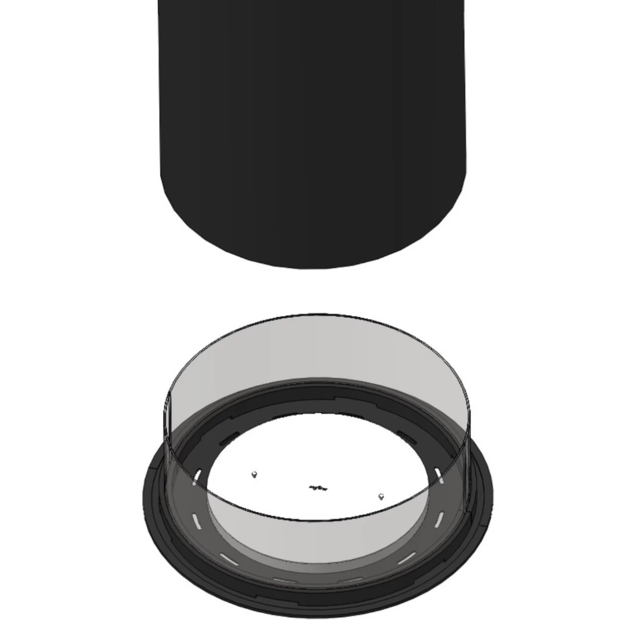 Inround Designer Ethanolkamin Zur Deckenmontage – Bild 16