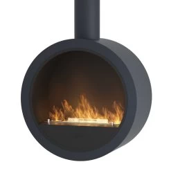 Incyrcle Bio-Ethanolkamin Deckenmontage Dunkelgrau