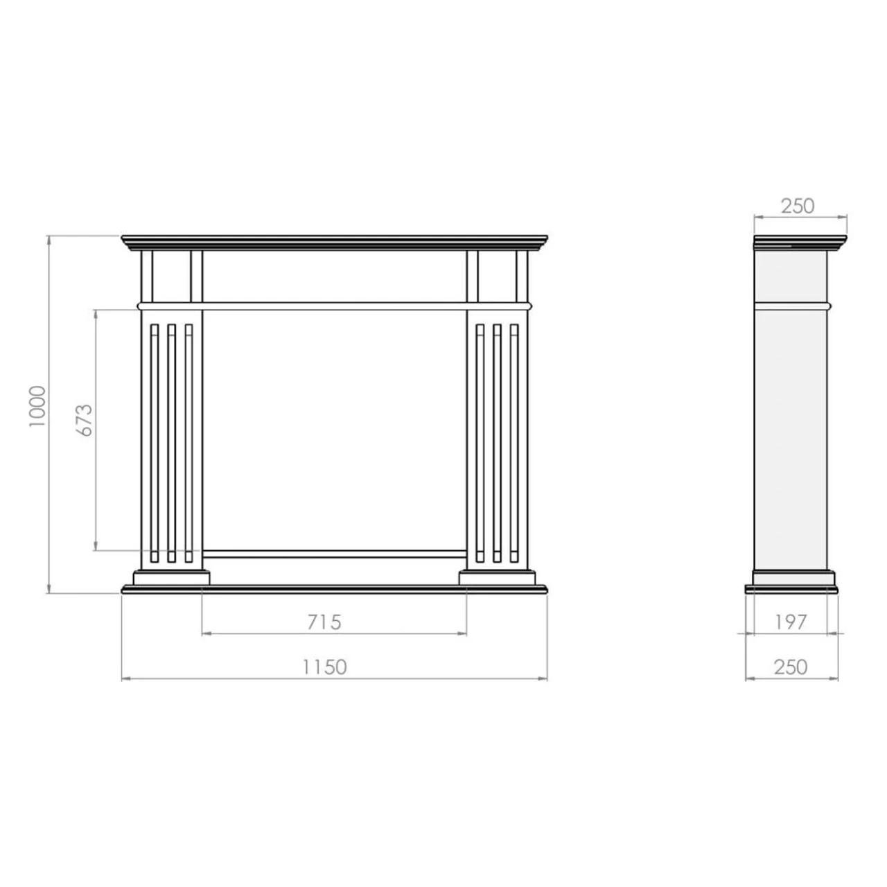 INPORTAL 1 Ethanolkamin Weiß – Bild 12