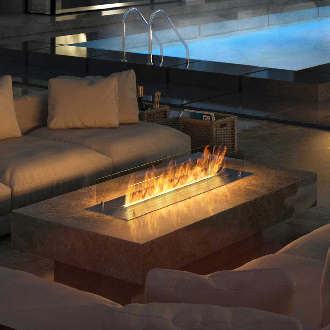 INSERT 1200 Ethanolkamin Einbauprofil – Bild 3