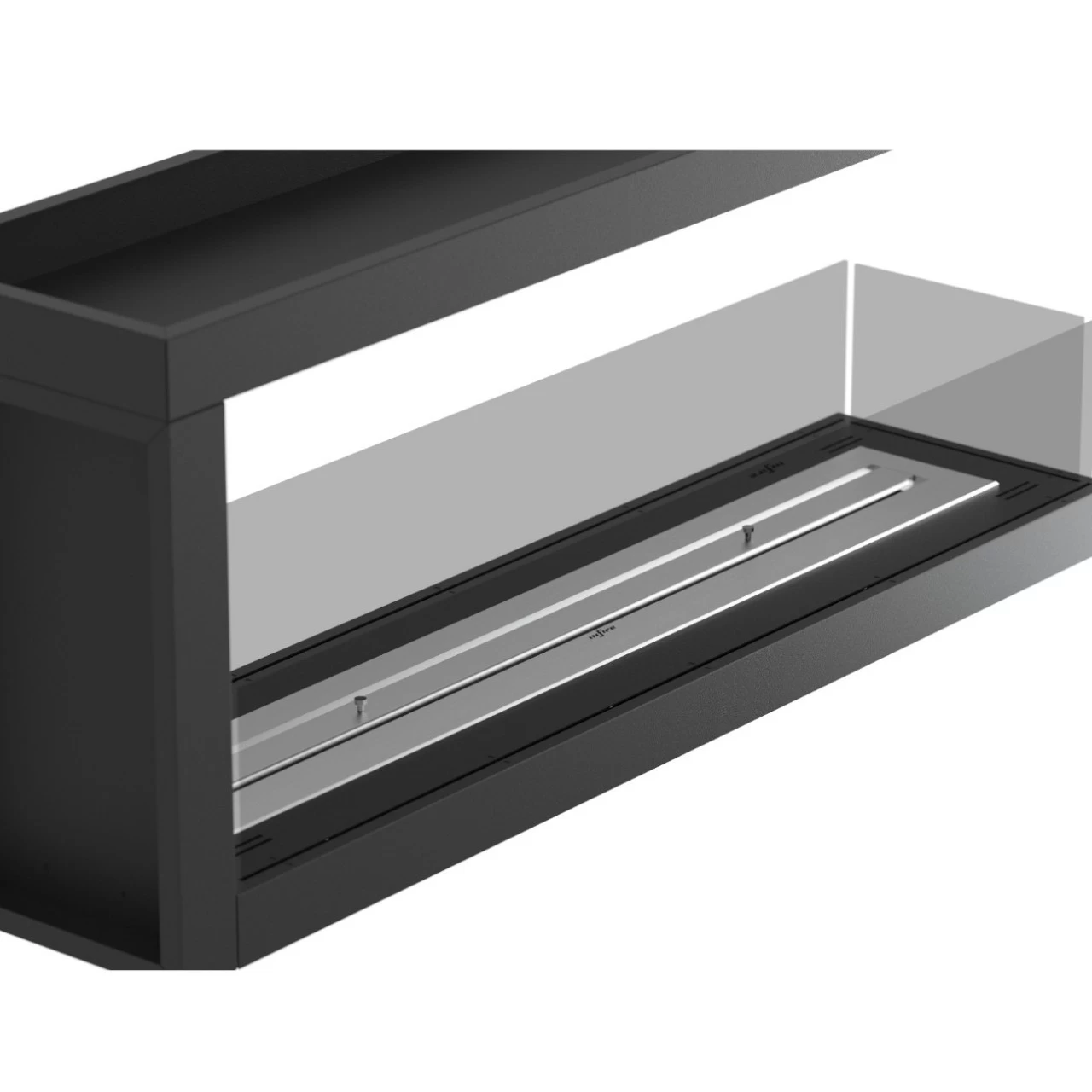 INSIDE U1200 Panorama Ethanolkamin Einbaukassette – Bild 6