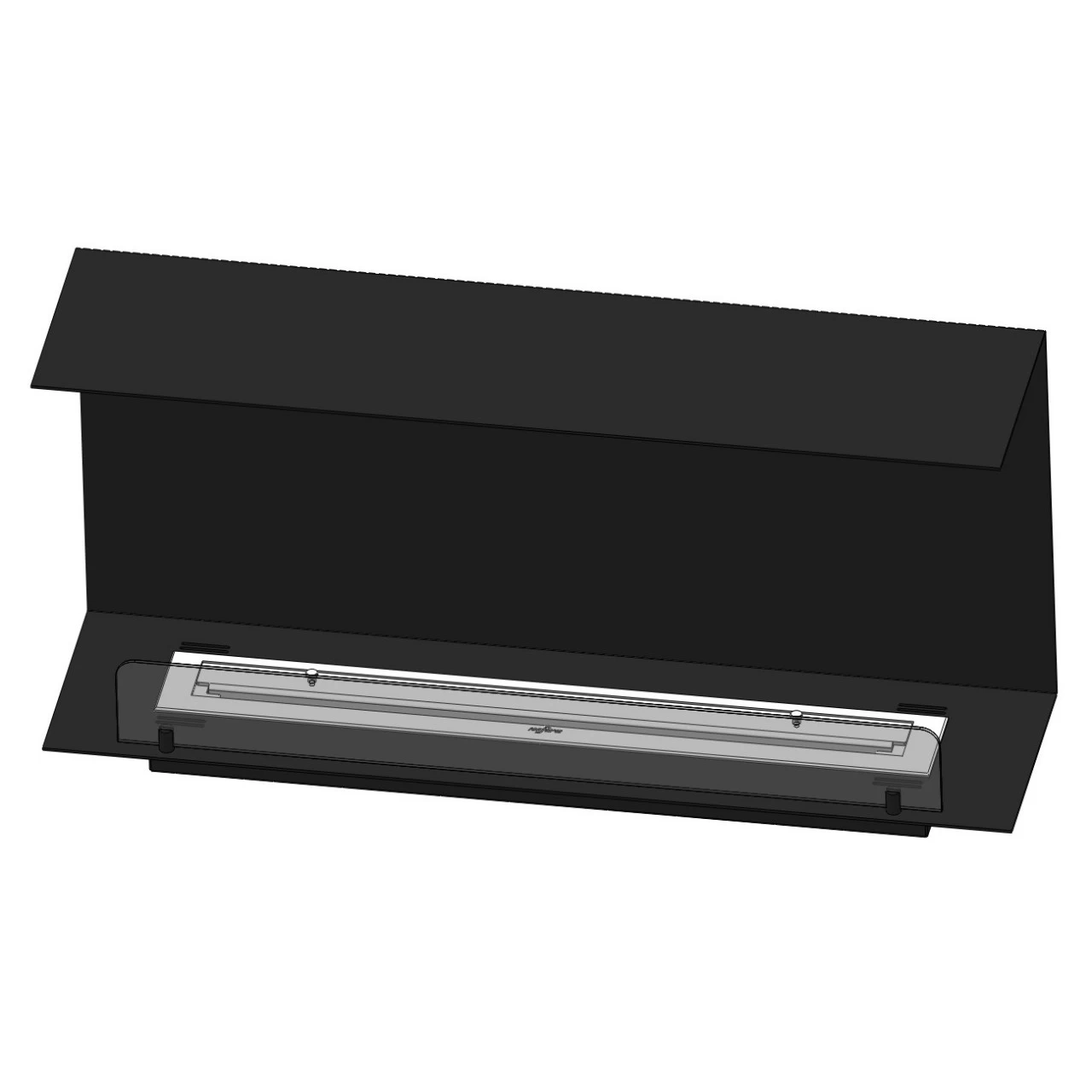 INSIDE C1000 Panorama Ethanolkamin Einbaukassette – Bild 11