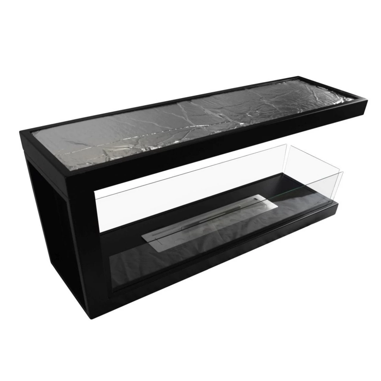 INSIDE U1000 Panorama Ethanolkamin Einbaukassette – Bild 2