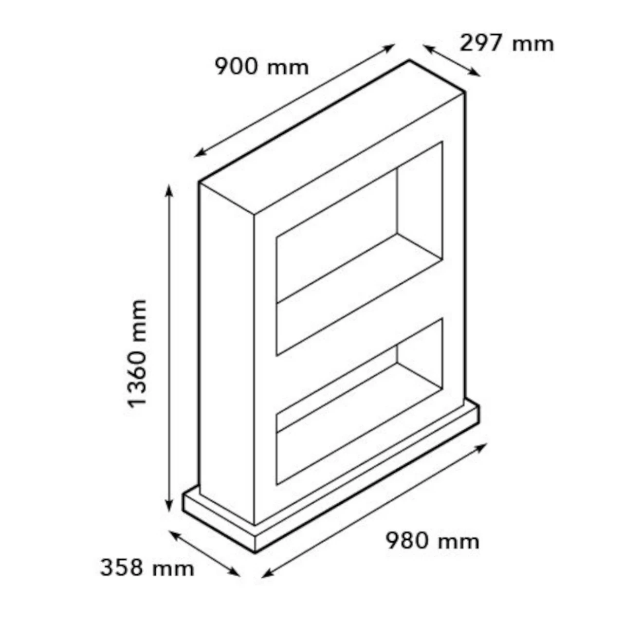 Lasize Ethanolkamin Tunnelkamin Weiß Mit Keramik Brenner – Bild 6