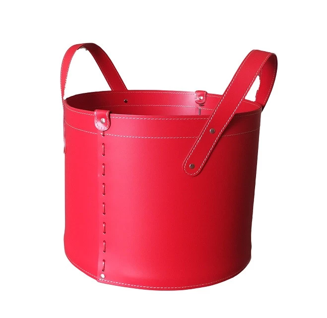 Lycad Designer Kaminbesteckset Und Holzkorb Rot – Bild 6