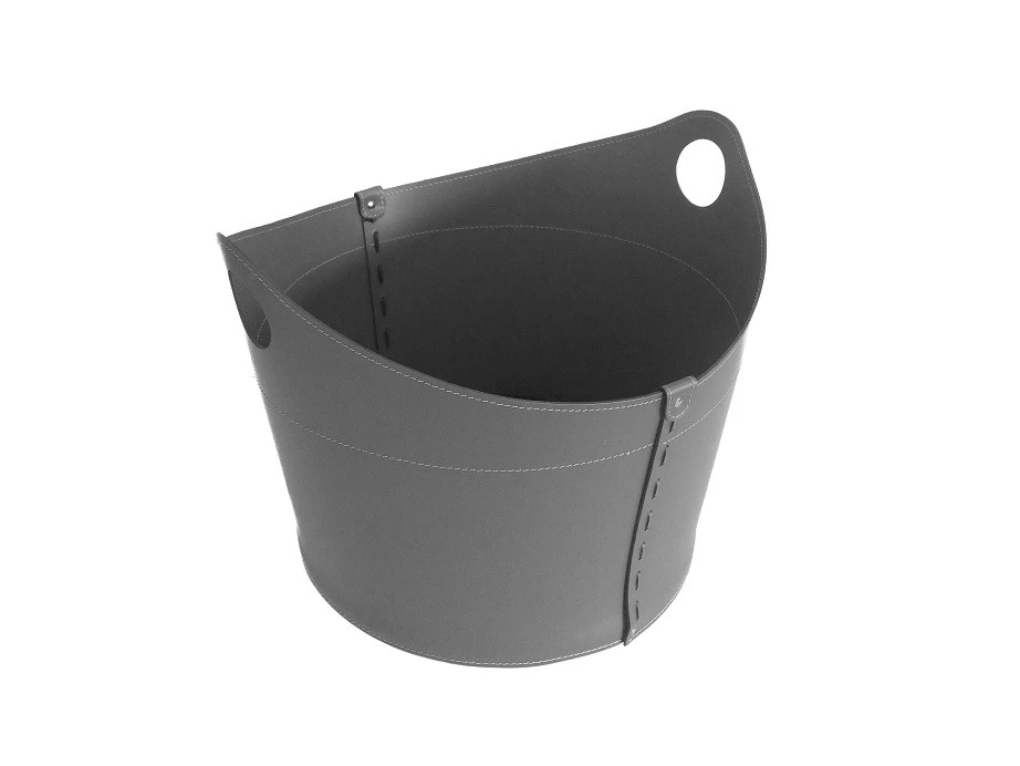 Incad Designer Kaminbesteckset Und Holzkorb Anthrazit – Bild 5