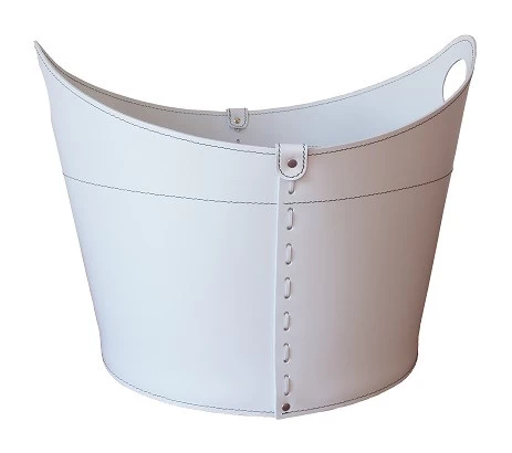 Incad Designer Kaminbesteckset Und Holzkorb Weiss – Bild 6