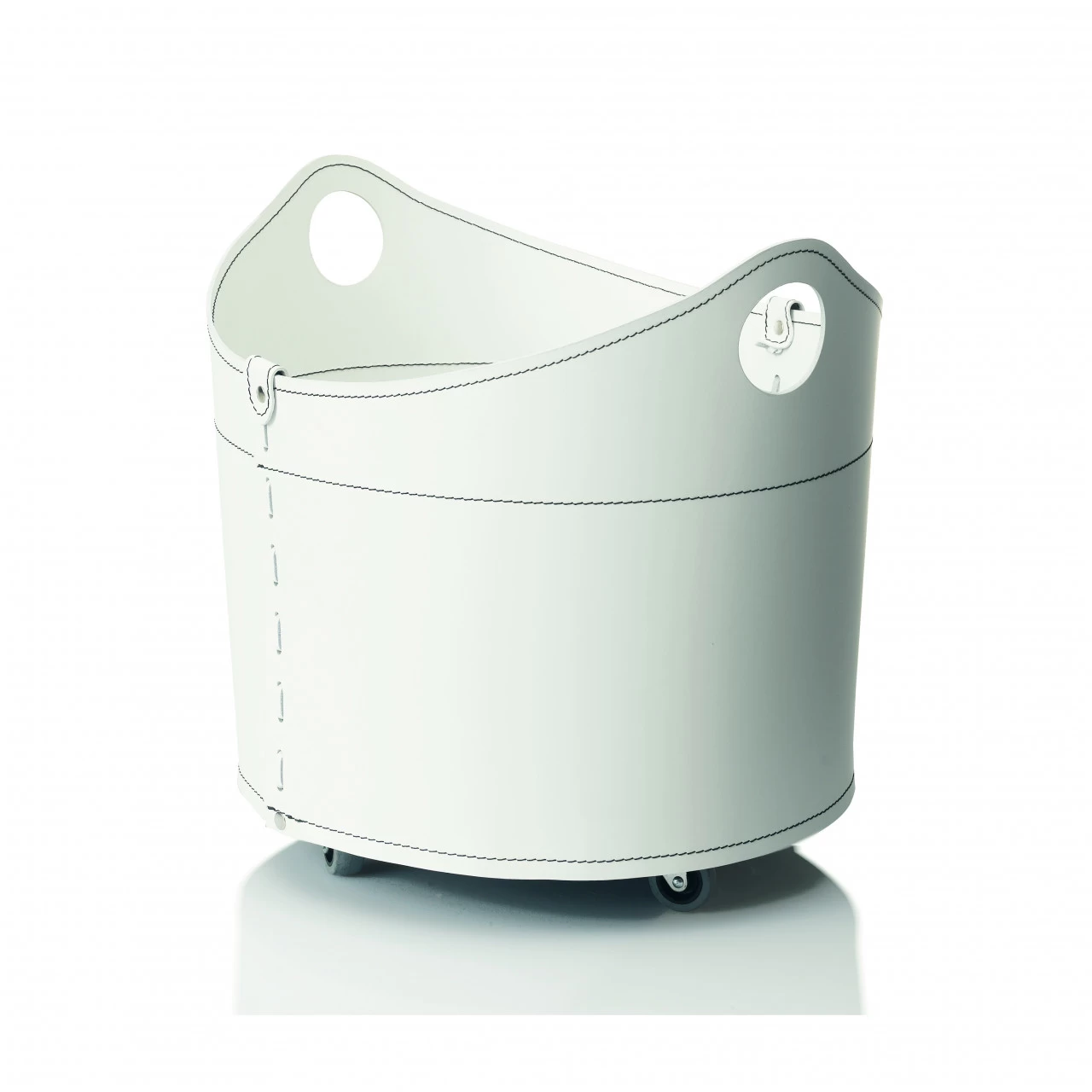 Incad Designer Kaminbesteckset Und Holzkorb Weiss – Bild 7