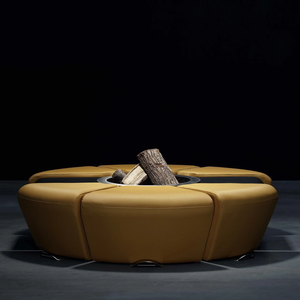 Circus Designer Feuerschale Gartenkamin Mit Sitzgruppe Optionaler Grill – Bild 7