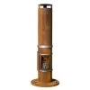 Gartenkamin Feuersäule TOWER Cortenstahl