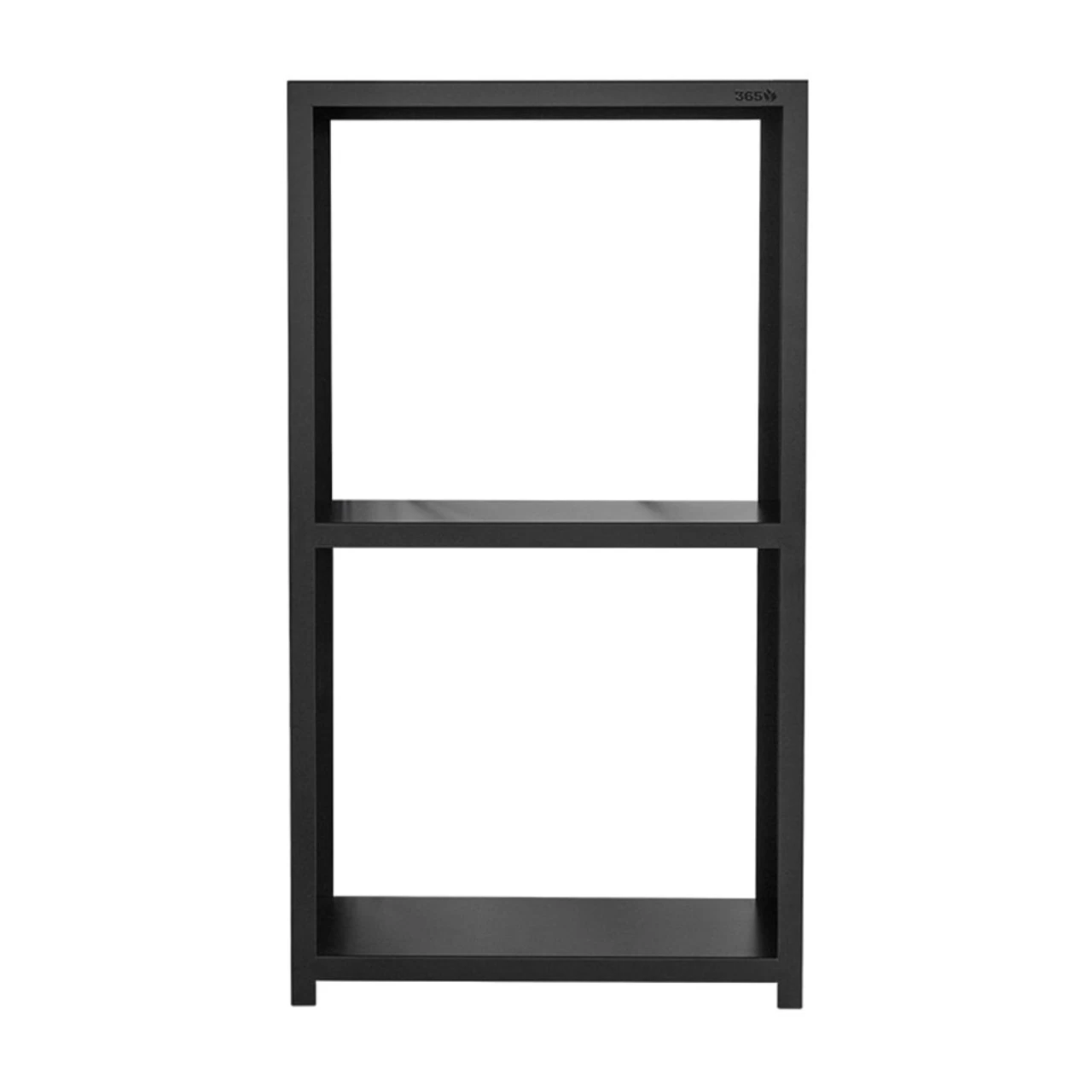 Holzregal / Holzlager Woodstore Schwarz – Bild 2