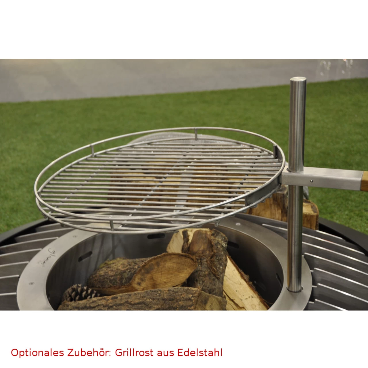 Circus Designer Feuerschale Gartenkamin Mit Sitzgruppe Optionaler Grill – Bild 16