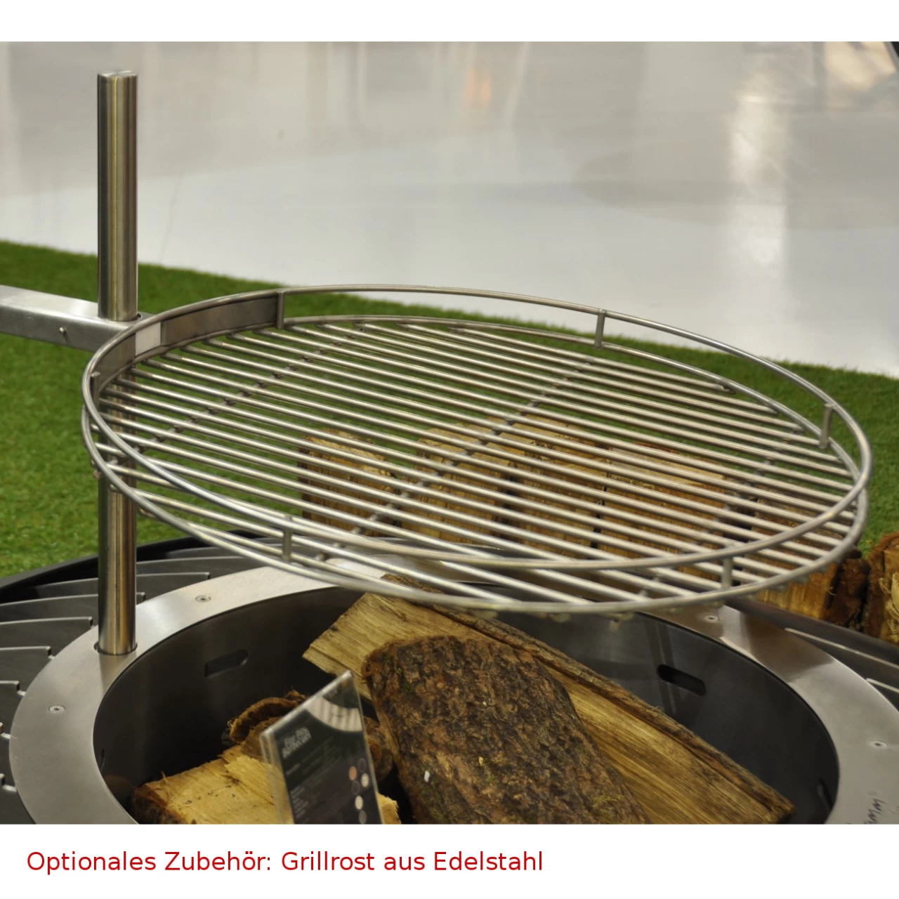 Circus Designer Feuerschale Gartenkamin Mit Sitzgruppe Optionaler Grill – Bild 15