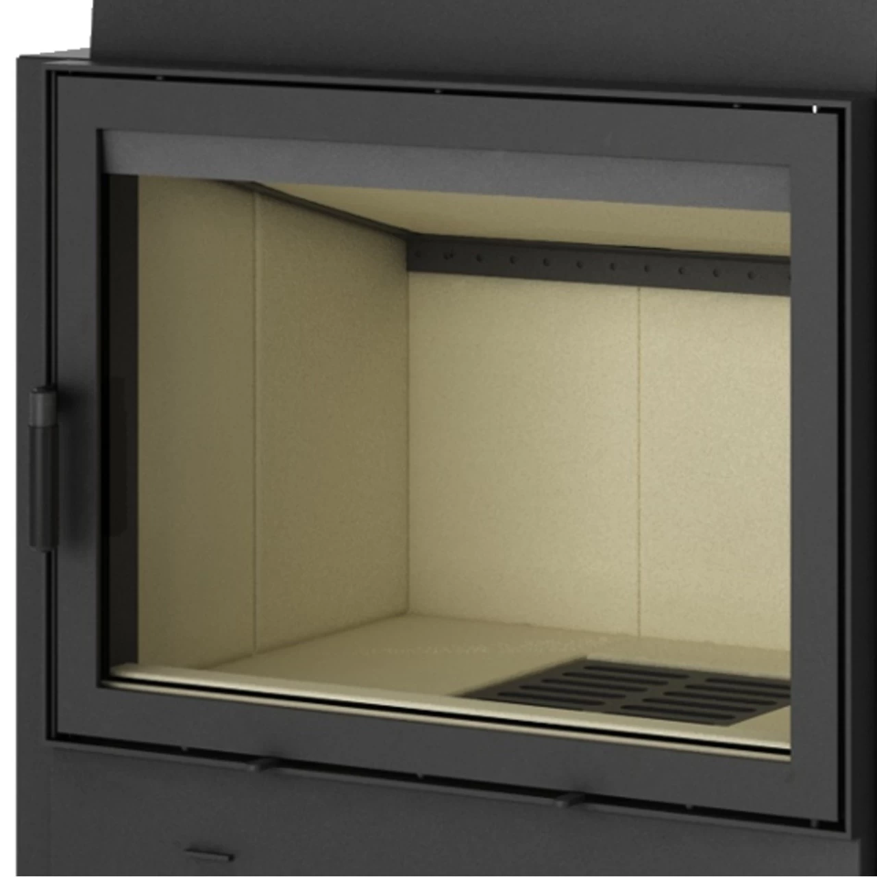 Volcano WL18 Wassergeführter-Kamineinsatz 18kW Linksverglast – Bild 5