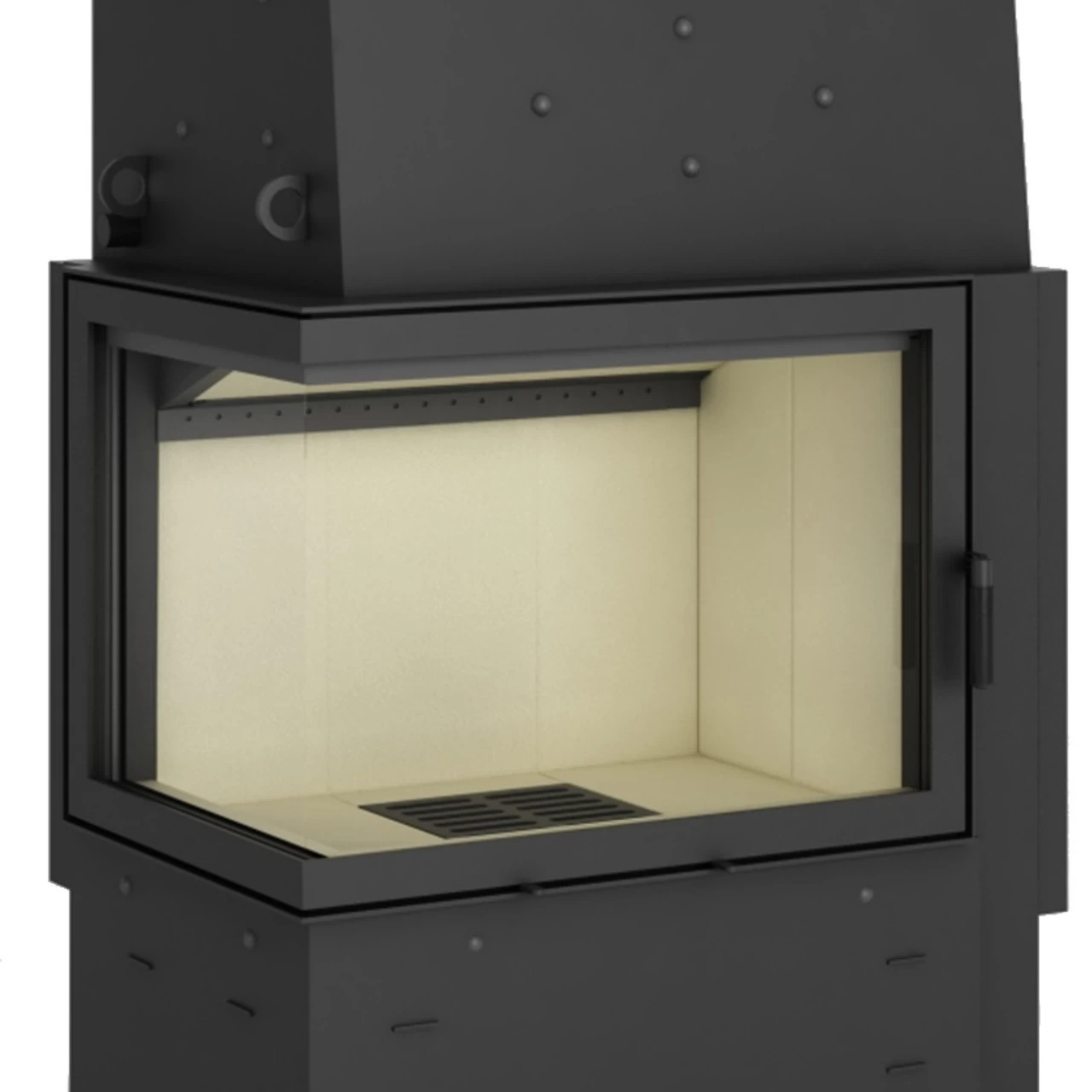 Volcano WL18 Wassergeführter-Kamineinsatz 18kW Linksverglast – Bild 2