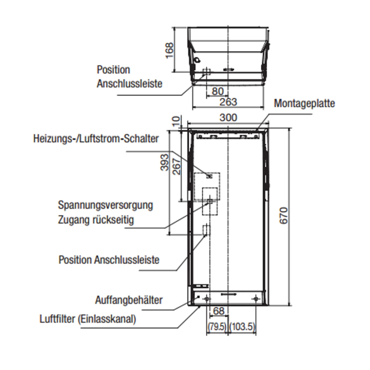 Mitsubishi Electric Jet Towel Slim Händetrockner Dunkelgrau – Bild 7