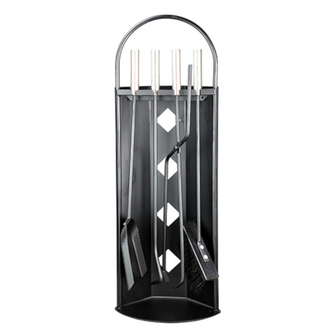 HTT830 Kaminbesteck Schwarz - 5 Teilig – Bild 2